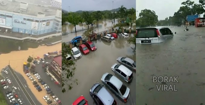 Shah Alam dilanda banjir kilat teruk 