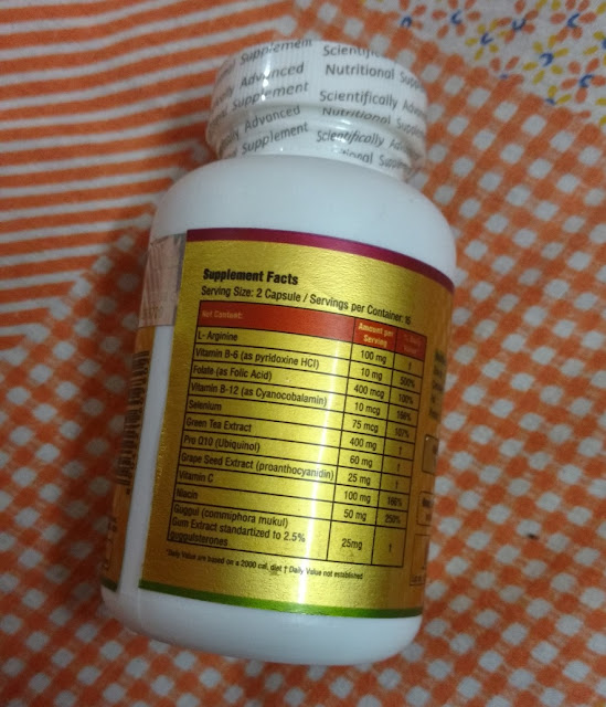 Zenith Nutrition Heart Shield Capsules Review and Pictures