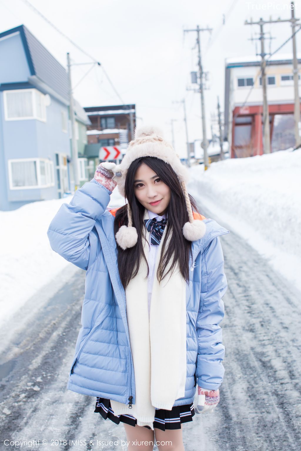 Image-IMISS-Vol.262-Sabrina model–Xu-Nuo-许诺-Sparkling-White-Snow-TruePic.net- Picture-20
