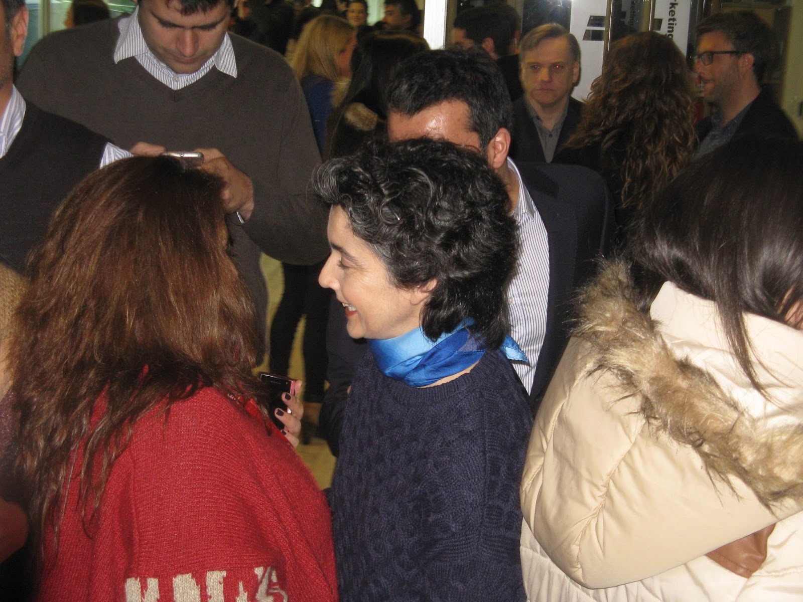 teleseries chilenas ASÍ FUE LA PRESENTACIÓN DE 