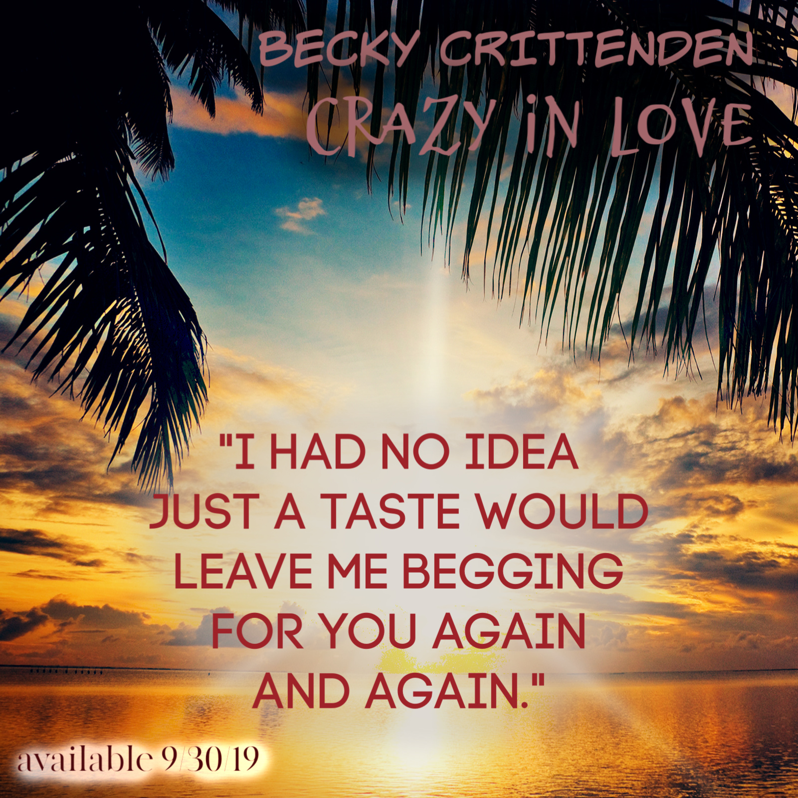 Release Blitz: Crazy In Love by Becky Crittenden