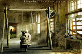 13-Seeking-Solace-Kinga-Britschgi-urreal-Fantasies-in-Artistic-Creations-www-designstack-co