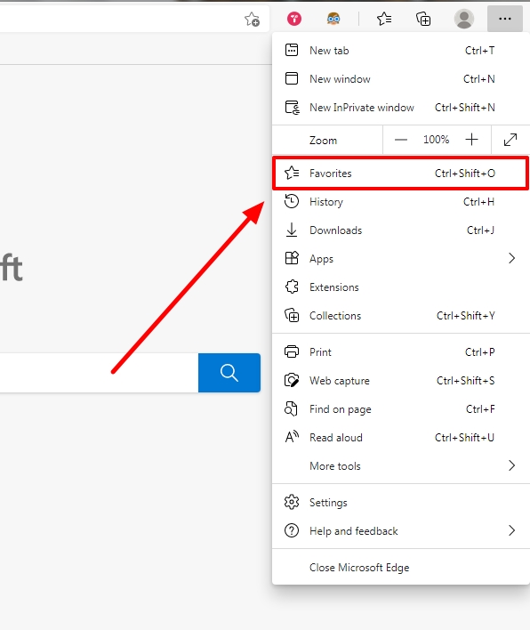 How To Find Microsoft Edge Favorite Bookmarks Windows 10 Tutorial Gambaran 