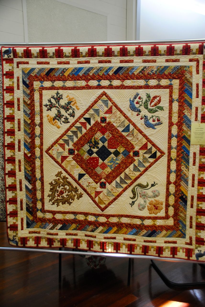 William Morris in Quilting Gumtree Quilters Glow