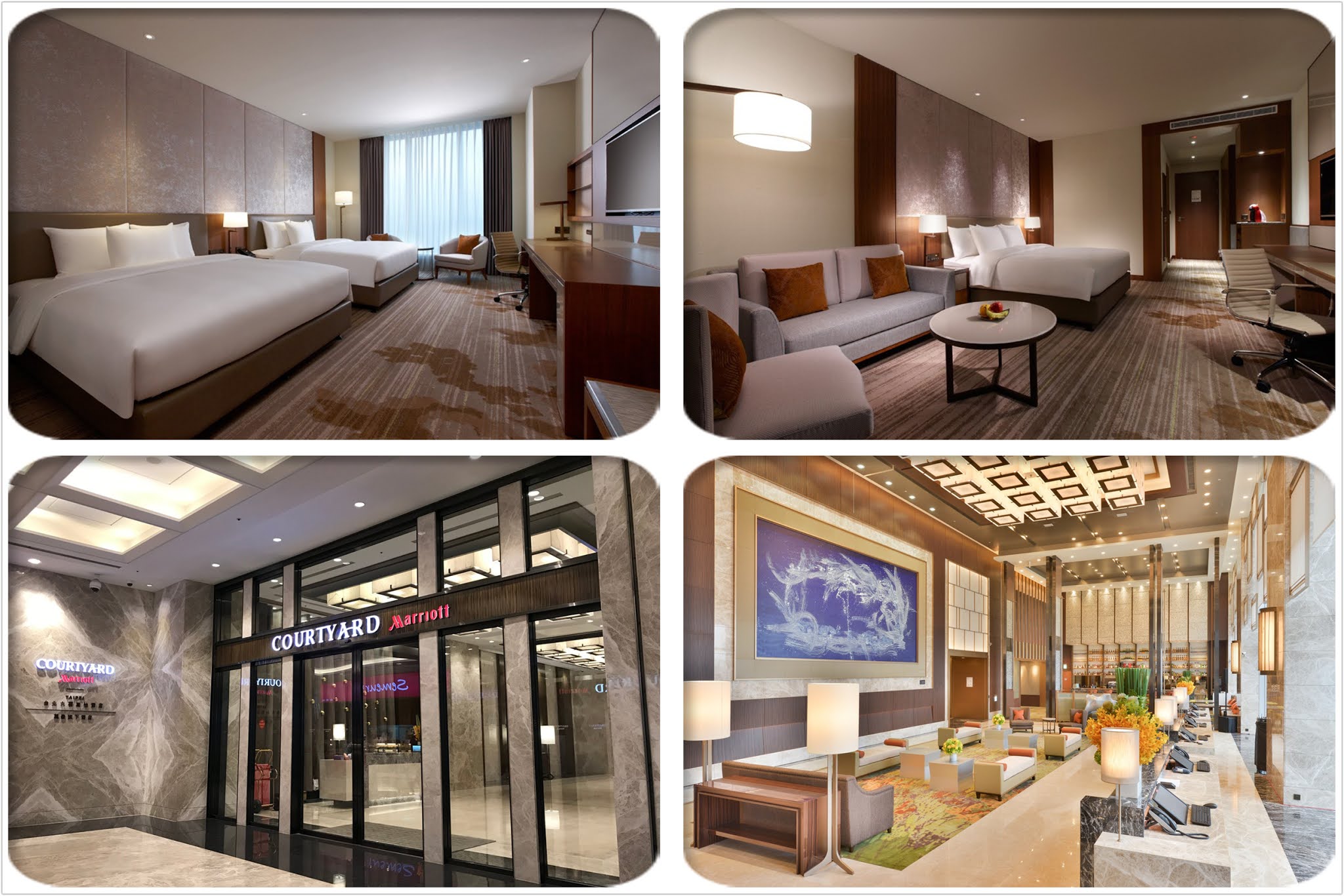 2021 Marriott Q2台北六福萬怡酒店 X 里程家 45005500住房贈萬點專案 5/12起跑
