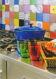 Decoración y Afinidades: Cocinas Alegres con Colores 2014