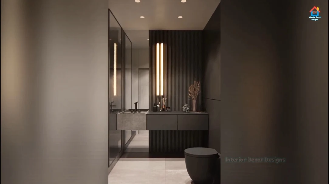45 Interior Design Photos vs. Powder Room & Guest Bathroom Designs