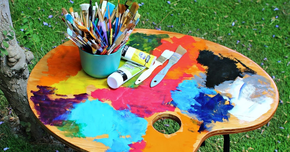 Mark Montano: Artist Side Table DIY