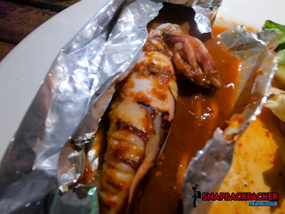 Sotong Bakar Sambal Pulau Perhentian