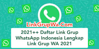 Daftar Link Grup WhatsApp
