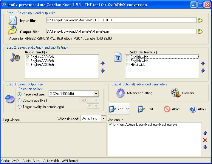 Converting DVDs to Good Quality AVI Files Part 2 (The Procedure)