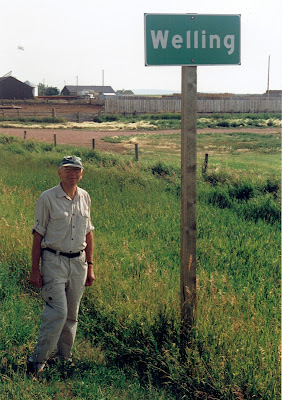 Wim Welling in Welling, Alberta, Canada