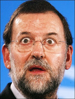 Mariano Rajoy, étonné.