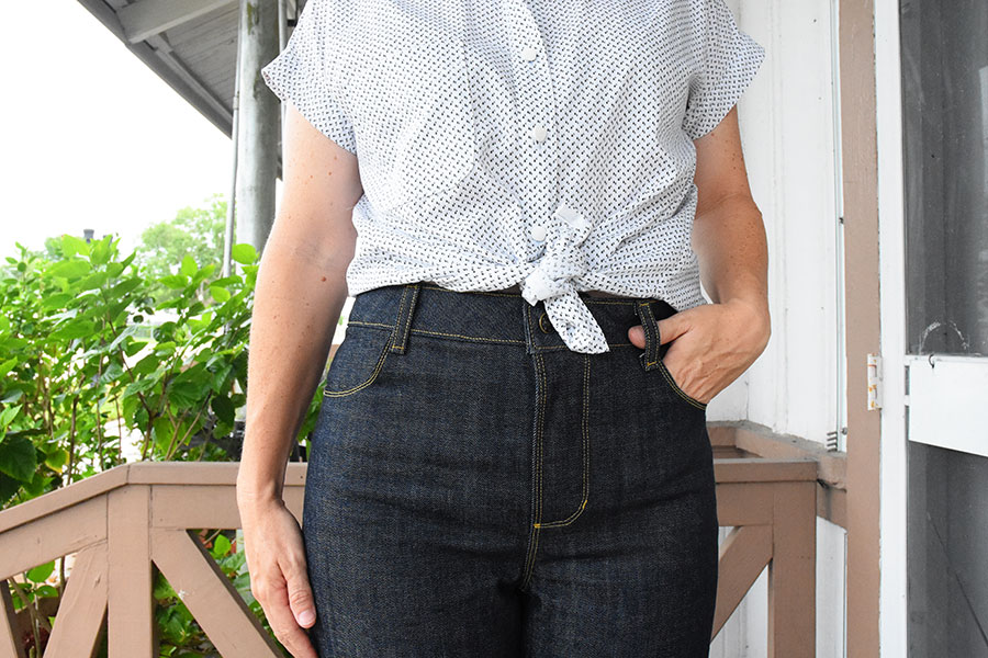 Made by a Fabricista: Lander Pants and Kalle Shirt