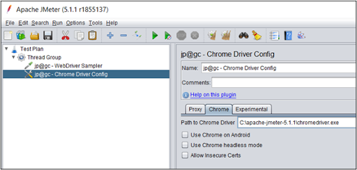 apache jmeter chrome