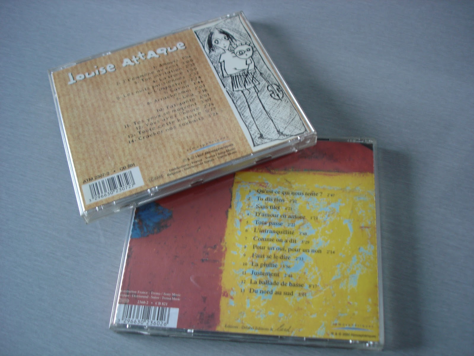 Louise Attaque Comme On A Dit Album Dressing & Grenier: Lot CD albums Louise Attaque | Louise Attaque