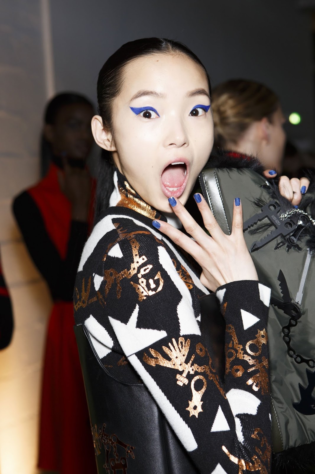 my favourite beauty and backstage looks from f/w 14.15! | visual ...
