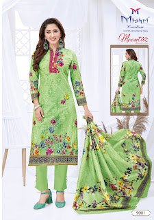 Mishri Mumtaz vol 9 Cotton Pakistani Dress Material