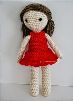 free crochet doll clothes patterns