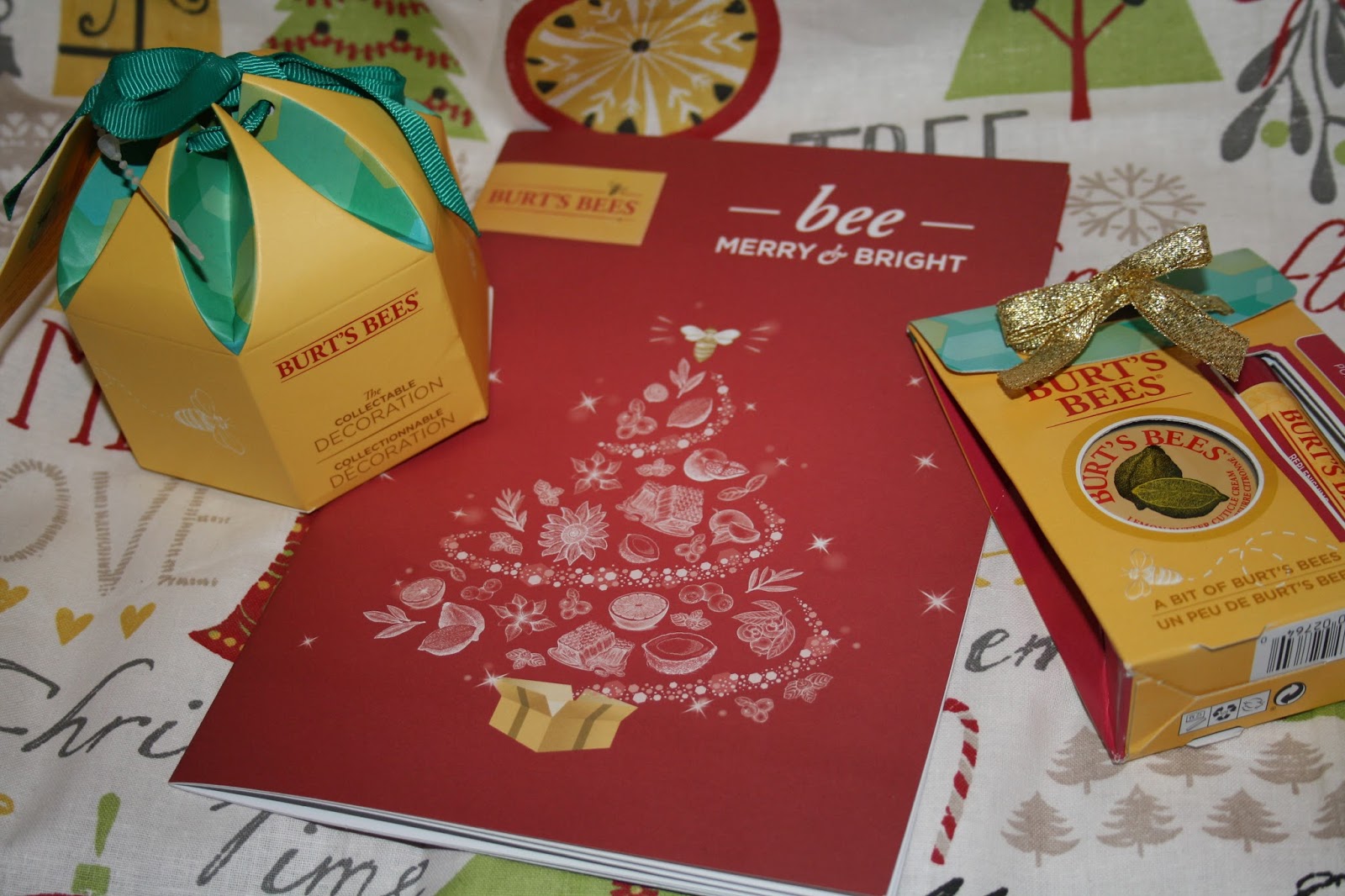 Burts bees christmas
