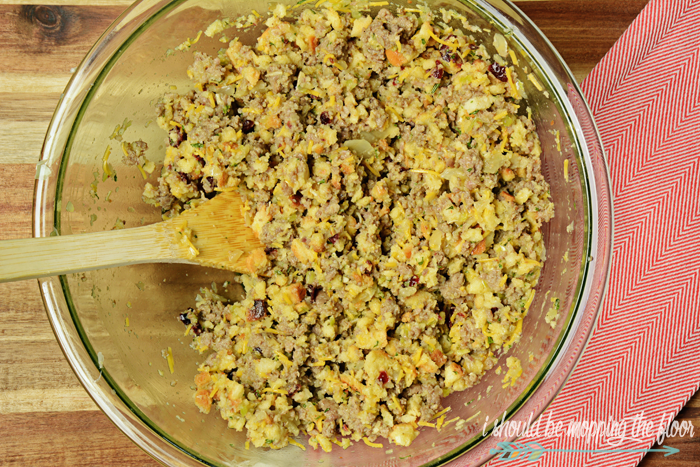 Sausage And Stuffing Balls I Should Be Mopping The Floor