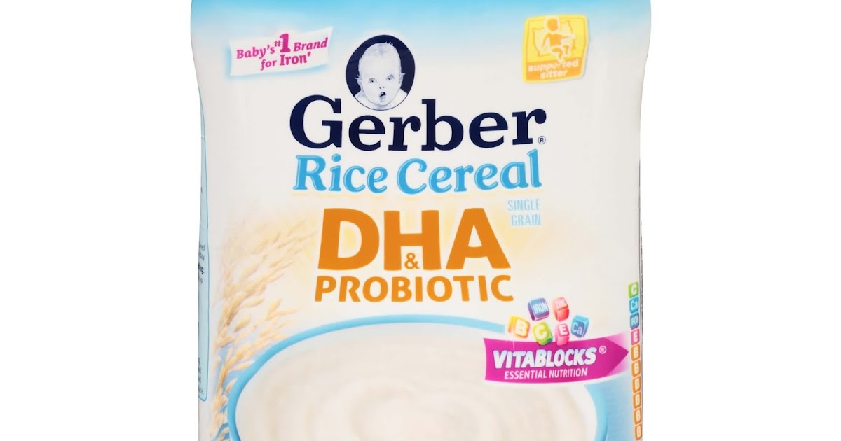Dollar Tree Gerber Rice Cereal 63 Cents Per Container!