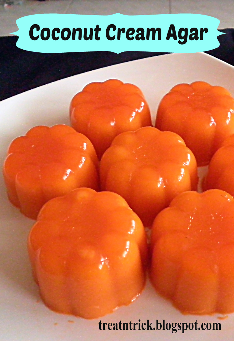 TREAT & TRICK COCONUT CREAM AGAR / AGAR2 SANTAN