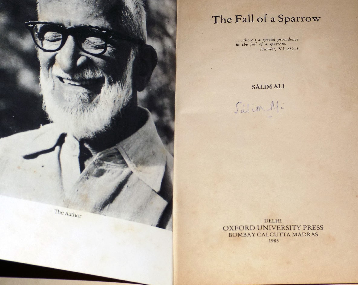Fall Of A Sparrow Salim Ali Summary Kumar Classic Book Point ~ rare book zone: The Fall of a Sparrow by