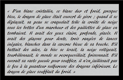 Dragon glace George R.R. Martin