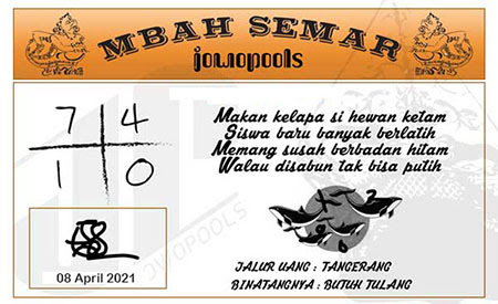 syair sydney mbah semar