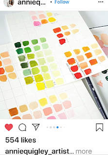 color palette, color, hues, rainbow aesthetic, Instagram, painting, artist, art, creative  ideas