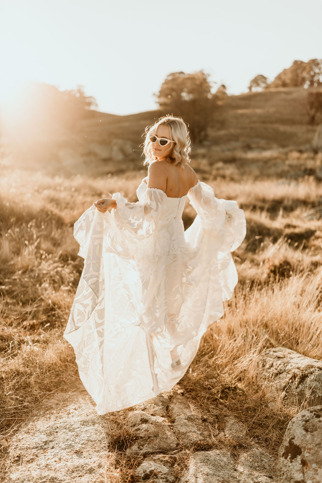 images by kacie herd photography gown by rue de seine central west NSW bridal shoot
