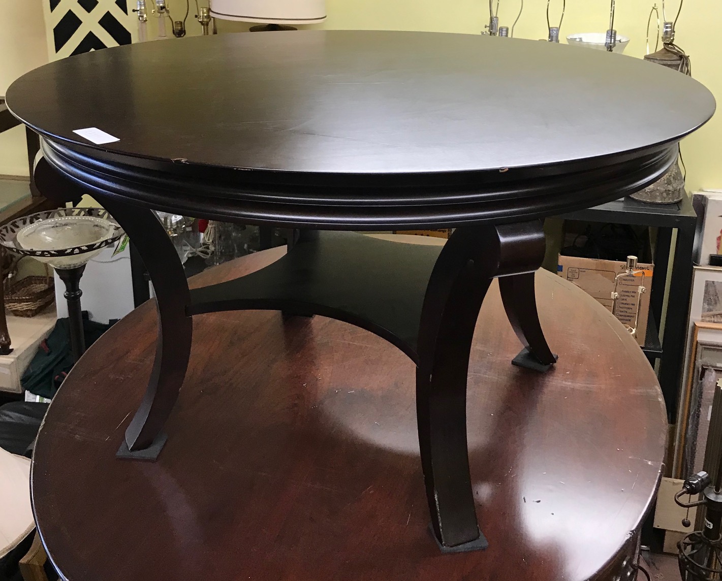 UHURU FURNITURE & COLLECTIBLES SOLD 28995 Bombay Co. 35” Diameter