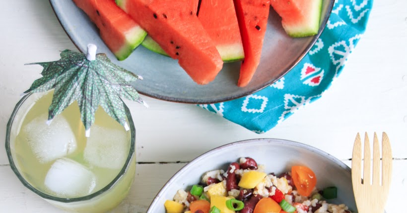 ...what Ina loves : Bunter Reissalat &amp; eure liebsten Sommersalate # ...