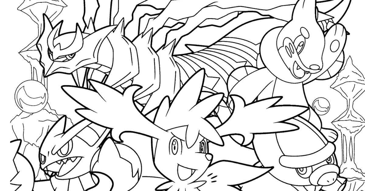 Pokemon Coloring Pages - Fun Coloring