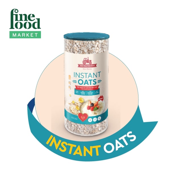 Yến Mạch Nguyên Chất Ăn Liền Instant Oats Red Tractor Foods