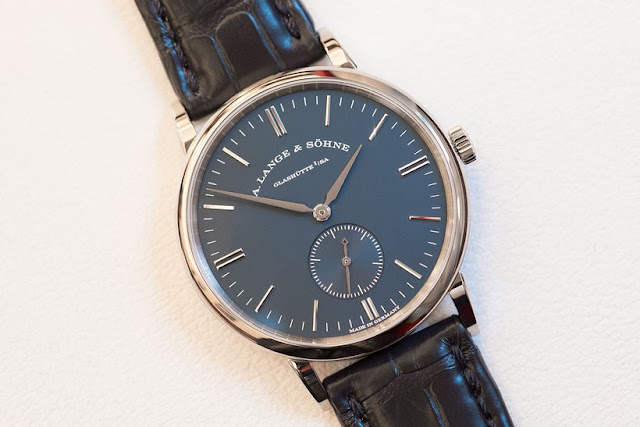 TOP A. Lange & Söhne Saxonia Blue Dials Replica Watch For Sale
