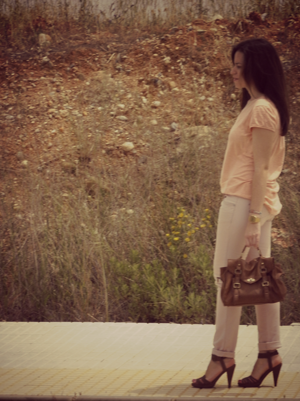 My clothes and other things Pink and orange