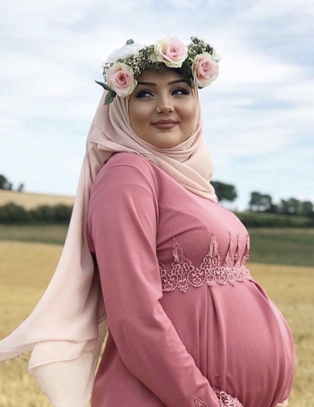 ازياء حوامل محجبات