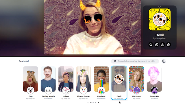 Snapchat brings the camera to your desktop to add filters to your videos Snapchat brings the camera, add filters to your videos, your desktop, snap, snapchat, Snap Camera running, Snap Camera, Snape chat account, Twitch, tech, tech news, news, best tech news, latest technology,
