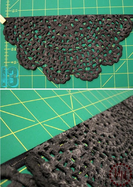 Spider Web Doily Bunting