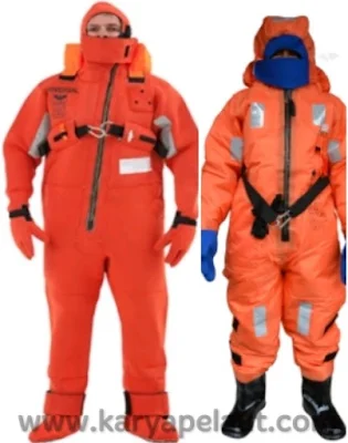 Life saving appliances equipment immersion suit