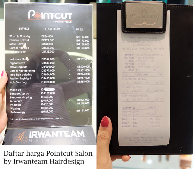 Hair Coloring Di Pointcut Salon By Irwanteam Aprijanti