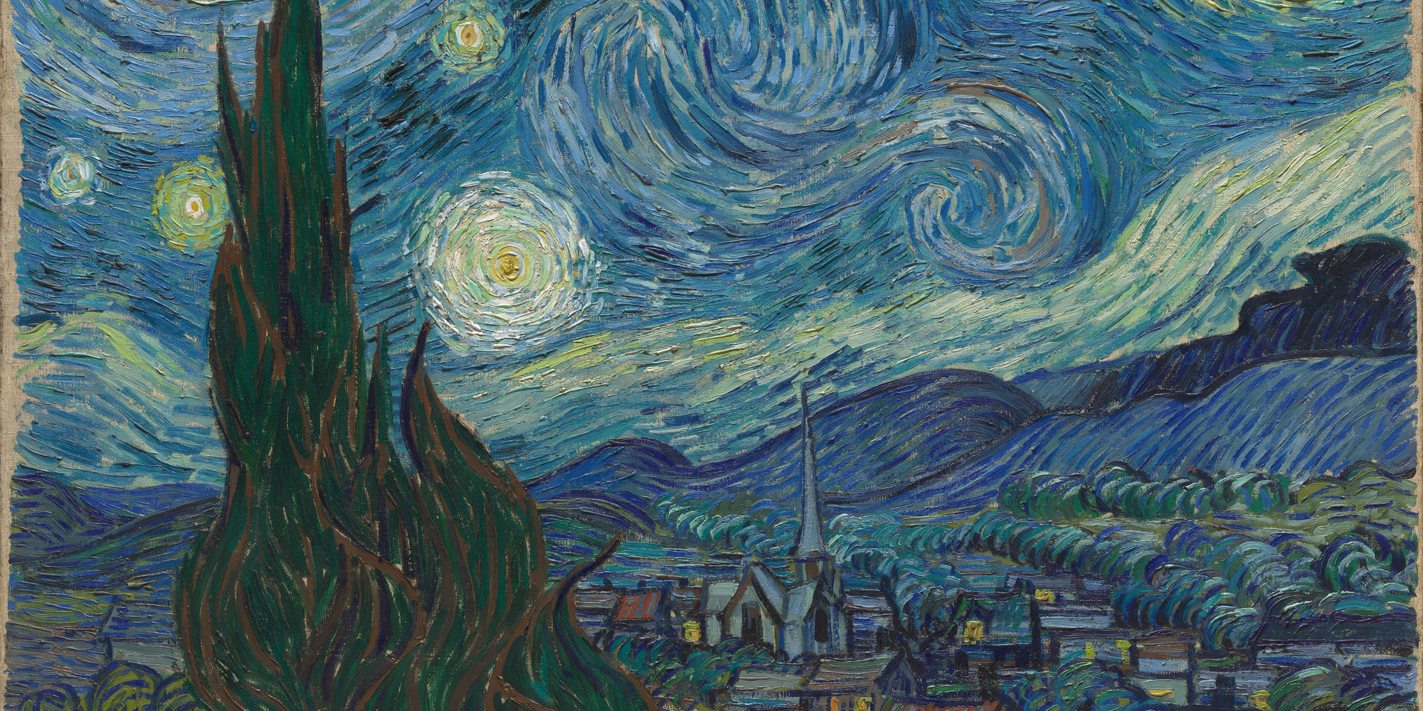 Vincent Van Gogh | The Starry Night | Saint 1889 | MoMa | Masterpieces | Tutt'Art@