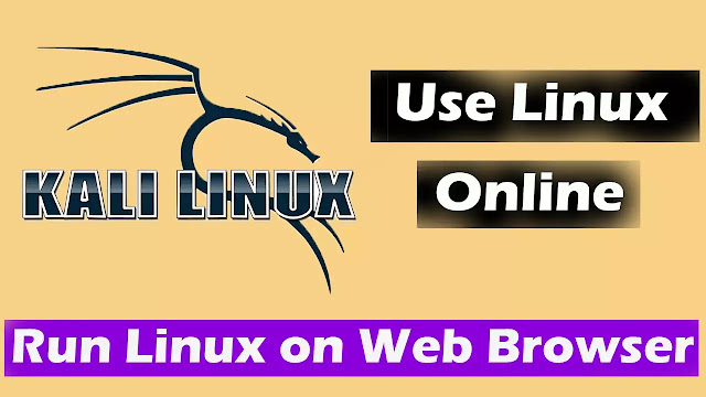 How to use Kali Linux Online