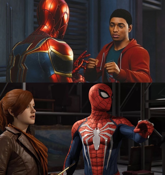 Compare Spider-Man Miles Morales vs Spider-Man Remastered