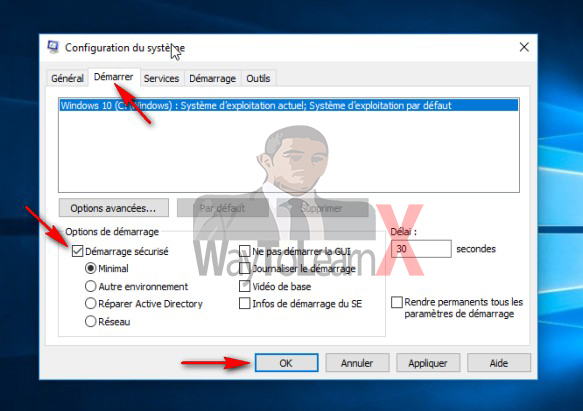 Comment démarrer votre ordinateur en mode sans échec dans Windows 10