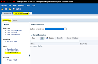 FDMEE: System Maintenance Tasks: Maintain EBS GL Balances Table