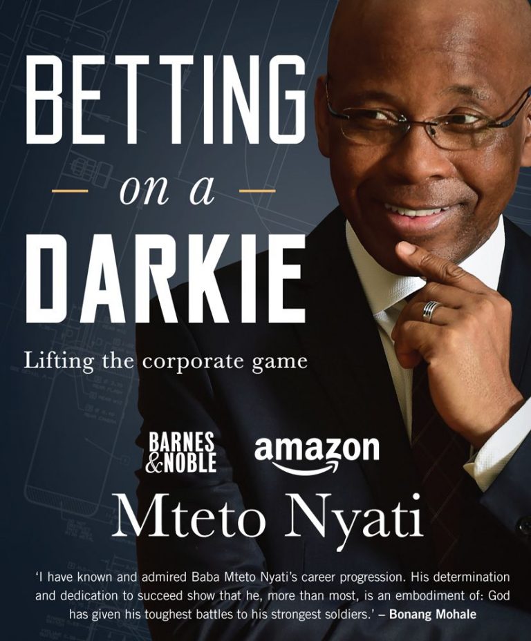 Mteto Nyati’s new book “Betting on a Darkie” debuts on NewYork Times Square Billboard