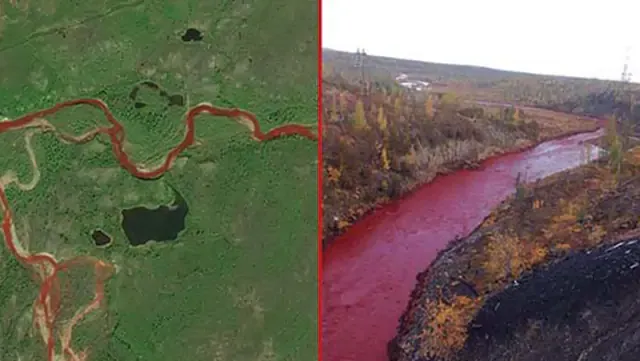 Los ríos se vuelven rojos a medida que se cumplen las profecías bíblicas del Fin de los Tiempos